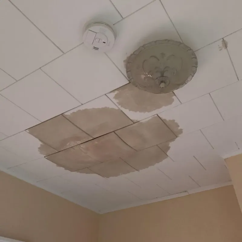 Ceiling Water Damage Repair in Peru, NY